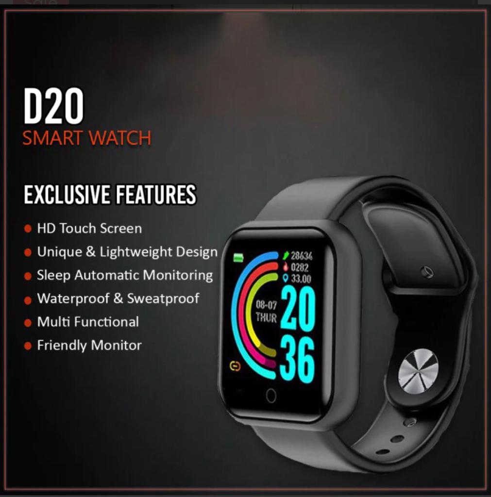 D20 Ultra Smart Watch – Random Color
