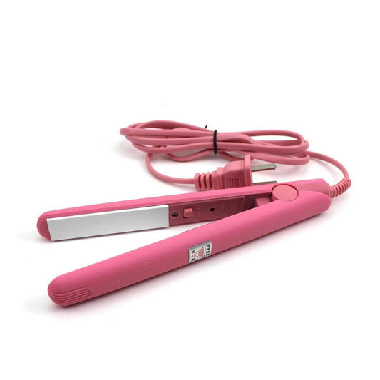 Mini Hair Straightener & Curler – Travel Size (Random Color)