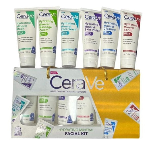 CeraVe 6 In 1 Hydrating Facial Skincare Kit