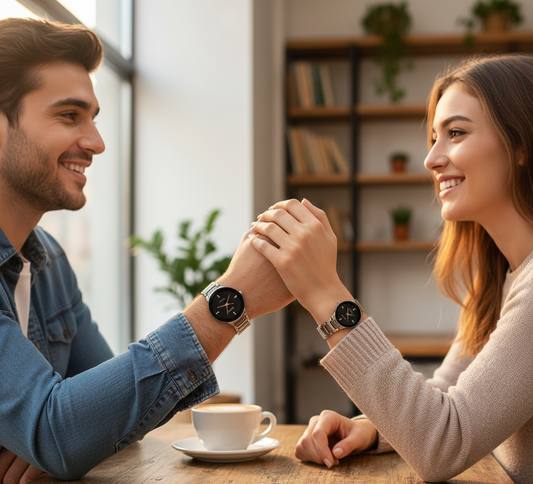 POSITIF Couple Watch Set – Elegant Matching Timepieces