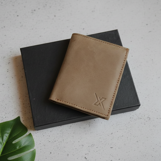 Signature Slim Leather Bifold Wallet for Men