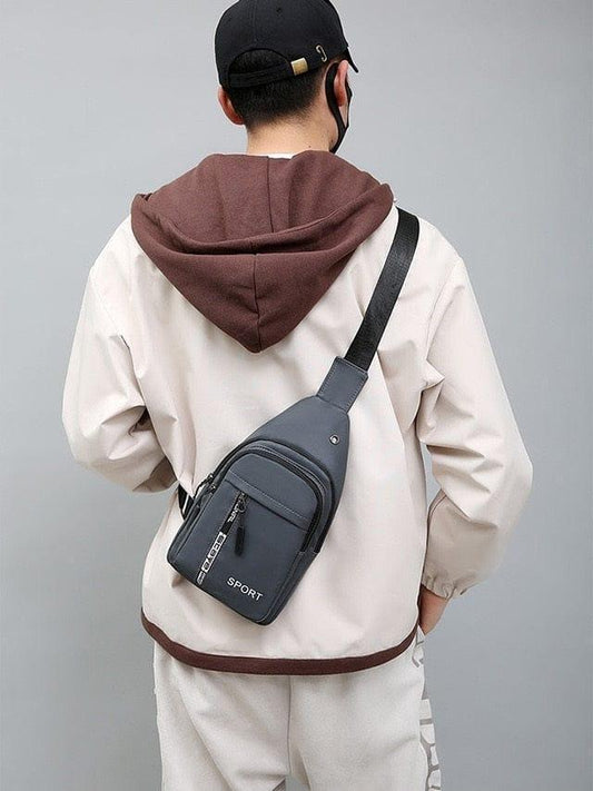 Premium Men’s Tactical Sport Chest Sling Bag for Travel & Hiking