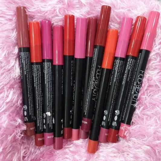 Huda Beauty 12-Piece Matte Lipstick Pencil Set