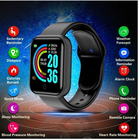 D20 Ultra Smart Watch – Random Color