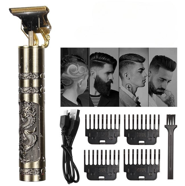 T9 Metal Body Cordless Hair & Beard Trimmer for Men