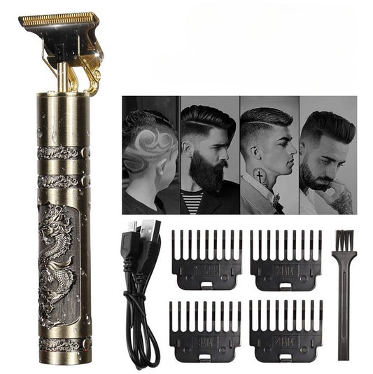 T9 Metal Body Cordless Hair & Beard Trimmer for Men