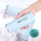 400ml Glass Vacuum Flask Bottle – Random Color
