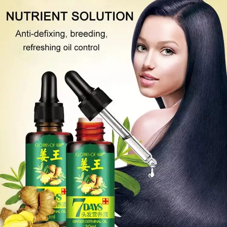 Original 7 Days Hair Growth Germinal Serum Oil 30ML | Hair Growth & Repair Serum