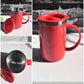 Stainless Steel Hot Cold Coffee Mug With Air Tight Lid (random color)