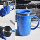 Stainless Steel Hot Cold Coffee Mug With Air Tight Lid (random color)