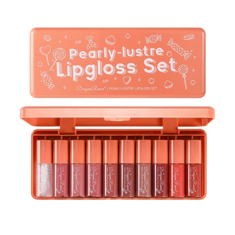 Dragon Ranee Velvet Matte Lipstick Set – 10 Pcs (DR23)