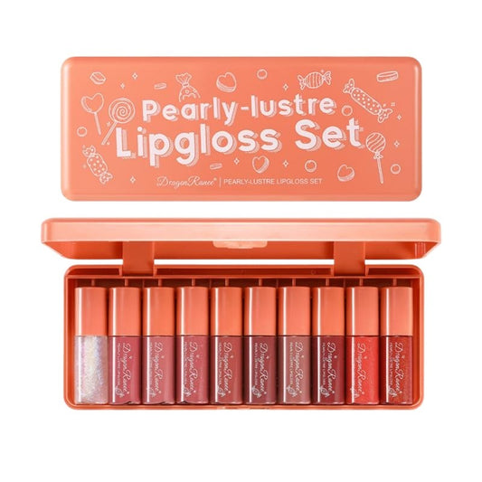 Dragon Ranee Velvet Matte Lipstick Set – 10 Pcs (DR23)