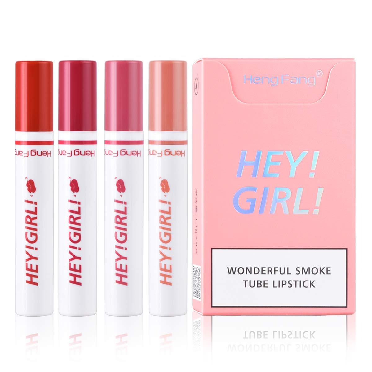 4 In 1 Cigarette Lipstick Set – Matte Lip Collection