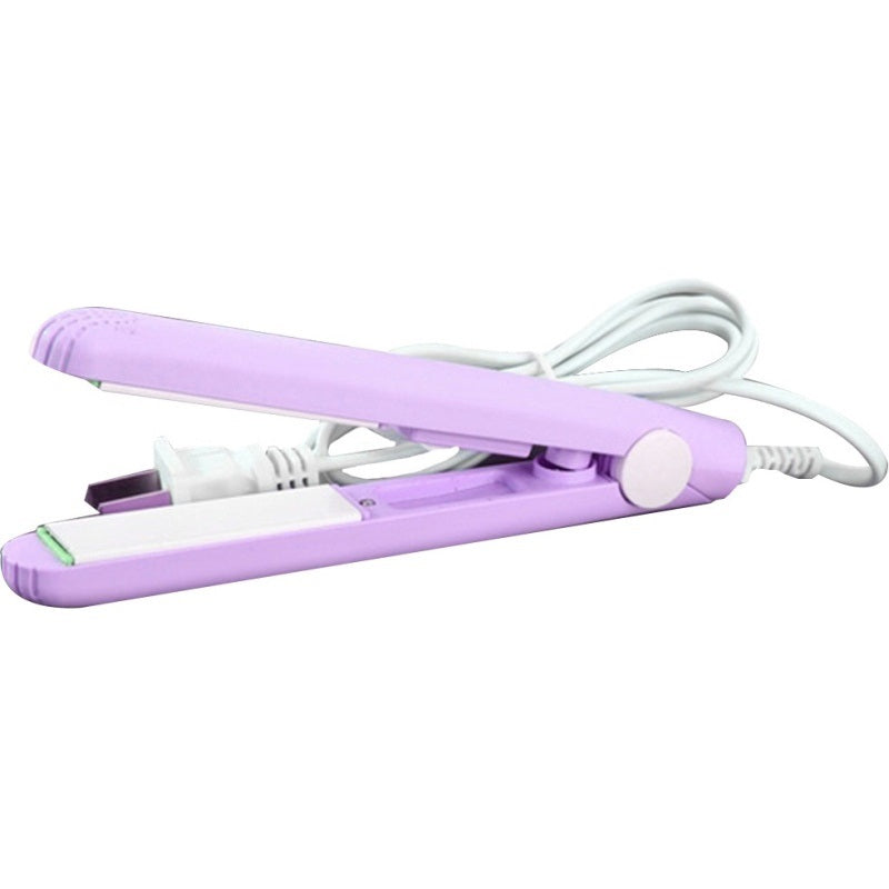 Mini Hair Straightener & Curler – Travel Size (Random Color)
