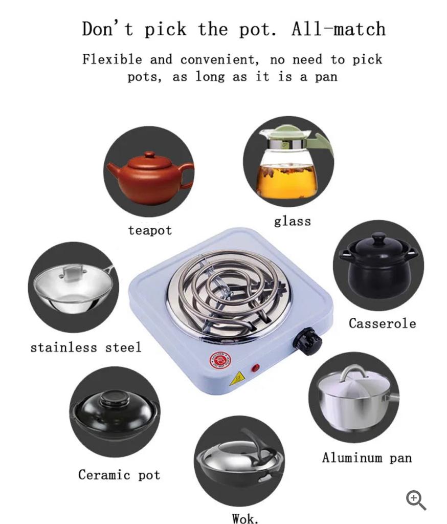 Hot Plate Electric Stove for cooking | Electric Hot Plate Stove – Electric Cholha
