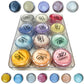 Professional 12 Color 3D Highlighter Palette