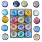 Professional 12 Color 3D Highlighter Palette