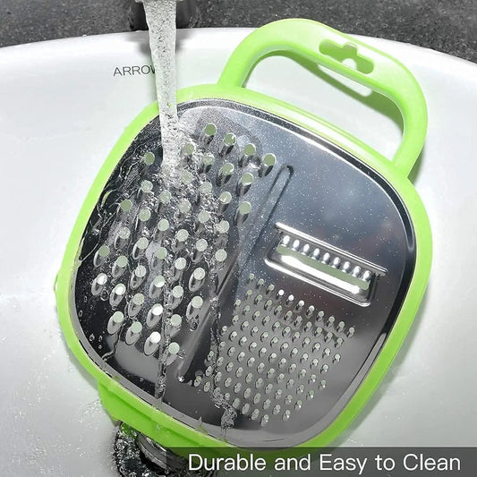 3-in-1 Cheese Grater & Vegetable Slicer with Storage Container