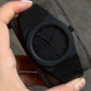 Black Aura Couple Watch Set – Elegant Matching Design