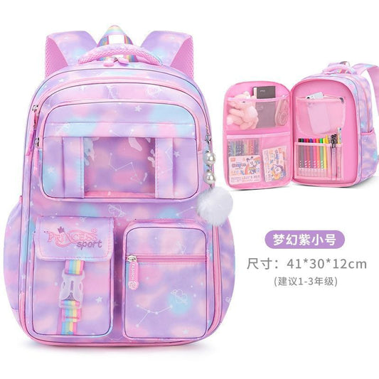 School Backpack for Daily Use – High Quality Durable Material with Multiple Pockets (Purple) Rs 2,097
