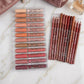 12 Pcs Lip Gloss Set + 12 Pcs Matte Lip Liner Set |