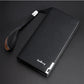 Balenberry Premium Long Wallet – 12 Card Slots, Dual Cash Pockets Black