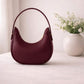 Half Moon Shoulder Bag Minimalist Elegant Handbag for Women (Random Colours)