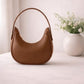 Half Moon Shoulder Bag Minimalist Elegant Handbag for Women (Random Colours)