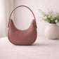 Half Moon Shoulder Bag Minimalist Elegant Handbag for Women (Random Colours)