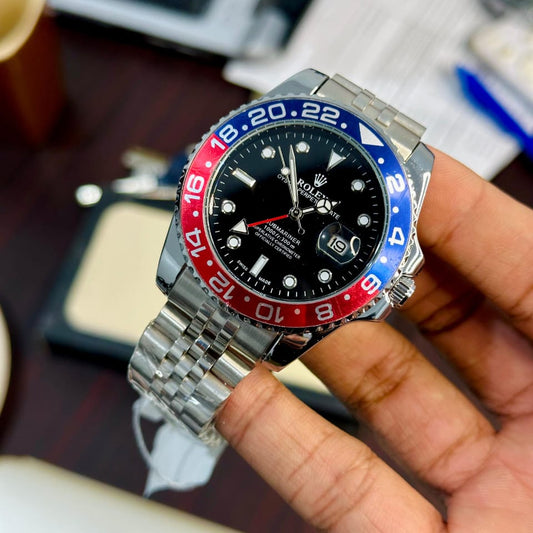 Luxury Golden & Silver Analog Watch