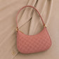 Luna Curve Purse – Elegant Printed Shoulder Handbag for Women (Random Colours)