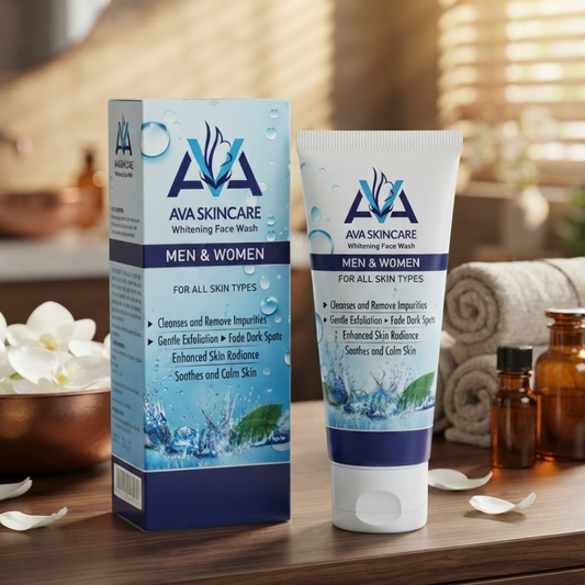AVA Whitening Face Wash 100ML – Gentle Brightening Cleanser