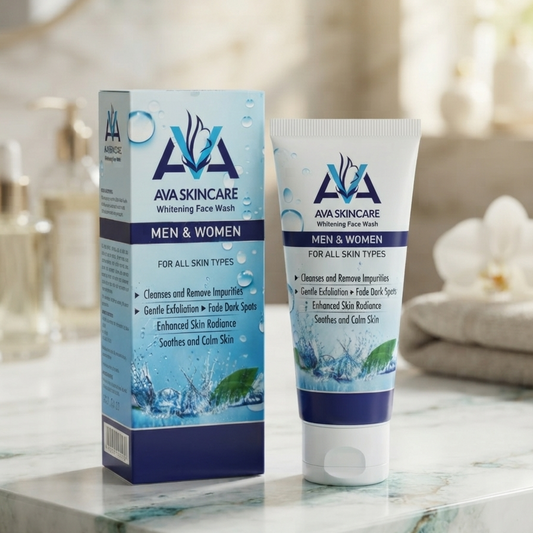AVA Whitening Face Wash 100ML – Gentle Brightening Cleanser