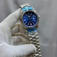 Rolex Brand Oyster Perpetual Watch With Stainless Steel Chain