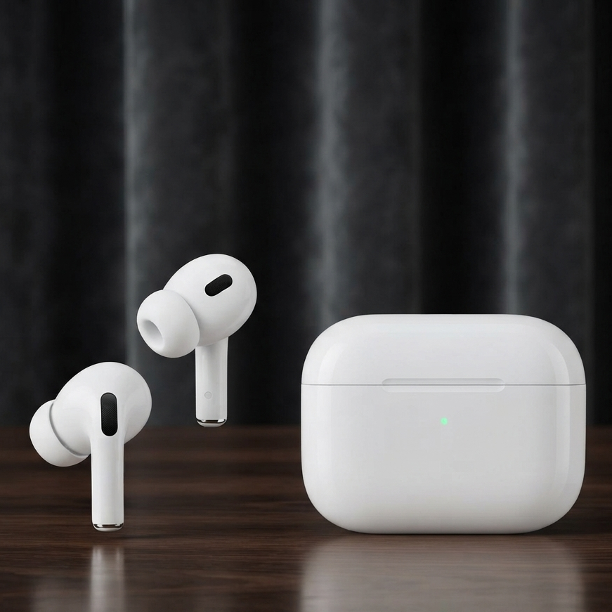 🎧 Pro 2 Wireless Bluetooth Earbuds (Type-C) – Black | Without Box
