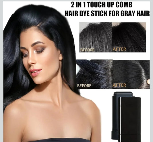 Instant Hair Color Stick – Gray Root Touch-Up (20g) (Brown & Black)
