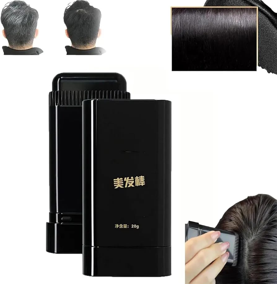 Instant Hair Color Stick – Gray Root Touch-Up (20g) (Brown & Black)